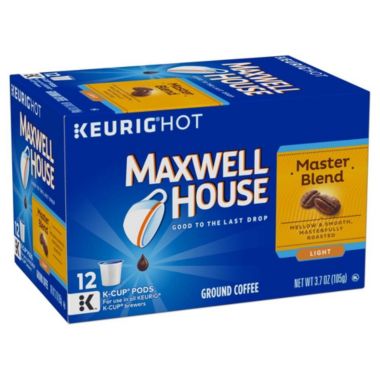 Maxwell House Master Blend Coffee K-Cup Packs, 12 CT. View a larger version of this product image.