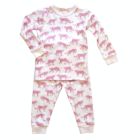 Alternate image 0 for Pineapple Sunshine - Pink Cheetah Pajama Set / 4T