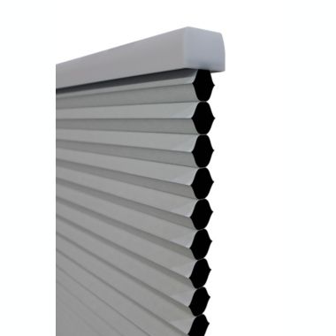 Linen Avenue Custom Cordless 30" W x 48" H Platinum Blackout Cellular Shade. View a larger version of this product image.