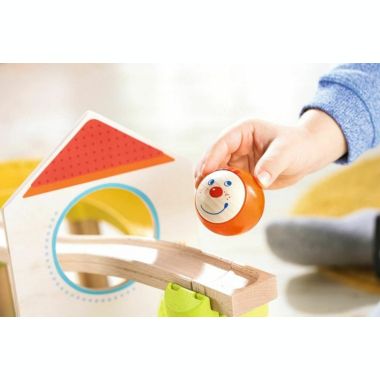 HABA Kullerbu Windmill Playset - 25 Piece Ball Track Starter Set. View a larger version of this product image.