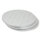 Alternate image 0 for Juvale 12 Inch Cake Drum, Silver Round Boards Cardboard for Wedding (1/2 Inch Thick, 3 Pack)
