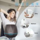 Alternate image 2 for Daroma Essential 5 In 1 Aroma Oil Diffuser 550ml Dark Wood Grain