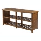 Alternate image 0 for Winsome bedroom Closet Entryway Storage Keystone Shoe Bench