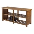 Alternate image 1 for Winsome bedroom Closet Entryway Storage Keystone Shoe Bench