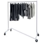 Alternate image 1 for Segawe Heavy Duty Metal Rolling Clothes Garment Rack Collapsible