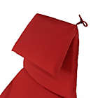 Alternate image 2 for Sunnydaze Replacement Cushion and Umbrella Fabric for Outdoor Hanging Lounge Chair, Red