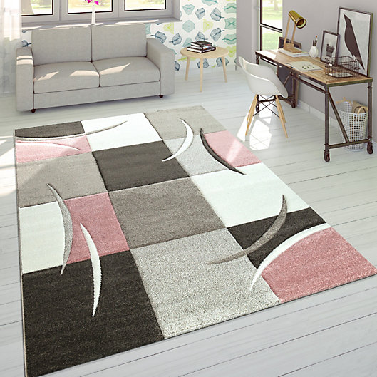 Modern Grey Rug Plain Contour Cut Carpet Small X Large Living Room Floor New Mat 