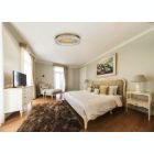 Alternate image 1 for Elegant Lighting Monroe LED light Gold Flush Mount Clear Royal Cut Crystal