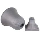 Alternate image 3 for Garden Elements Outdoor Urn Plastic Planter, Cement Colored, 15"