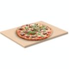 Alternate image 0 for Chef Pomodoro Pizza Stone, 15" x 12", Rectangular Natural Stone for Baking Ovens and Grills, Pizza Bread Baking