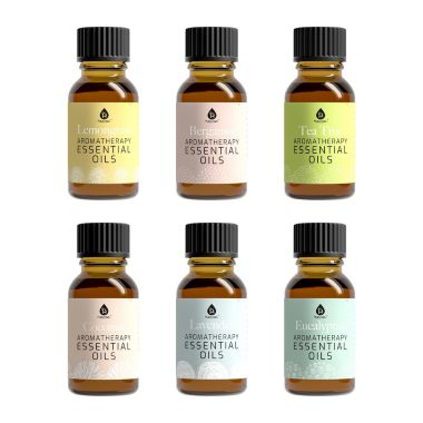 Pursonic Essential Aromatherapy Oils - 6 Pack Gift Set. View a larger version of this product image.