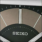 Alternate image 3 for Seiko 4" Brady Bedside Alarm, Black & Silver