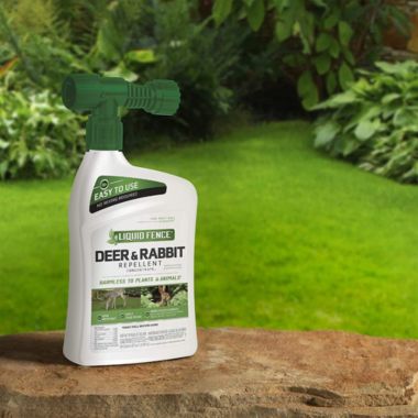 United Industries Liquid Fence HG-75044 Deer and Rabbit Repellent Concentrate, 32oz Ready to Spray. View a larger version of this product image.