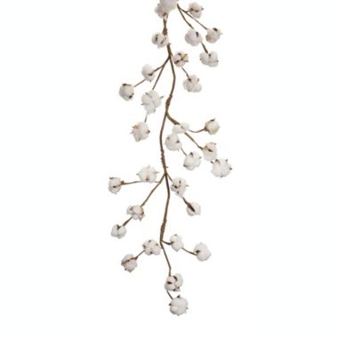 Melrose Decorative Cotton Garland (Set Of 2) 5.5'L Polyester. View a larger version of this product image.