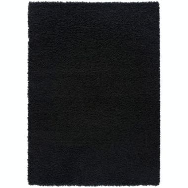 L'Baiet Alora Black Shag 8' x 10' Rug. View a larger version of this product image.