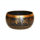Alternate image 0 for Cottage Handicraft, The Black Coloured Singing Bowl, Small with free Elephant Gift