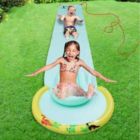 Alternate image 1 for Hoovy Water Splash Slip and Slide Toy with Bodyboard