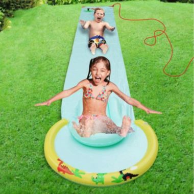 Hoovy Water Splash Slip and Slide Toy with Bodyboard. View a larger version of this product image.