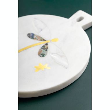 GAURI KOHLI Meridian Marble Cheese Board - Small. View a larger version of this product image.