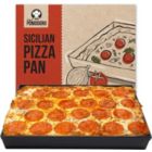 Alternate image 0 for Chef Pomodoro Sicilian Deep Dish Square Pizza Pan, 13.2 x 13.2 Inch, Non-stick Aluminum, Focaccia Crust, Dough Pre-Seasoned Bakeware Kitchenware