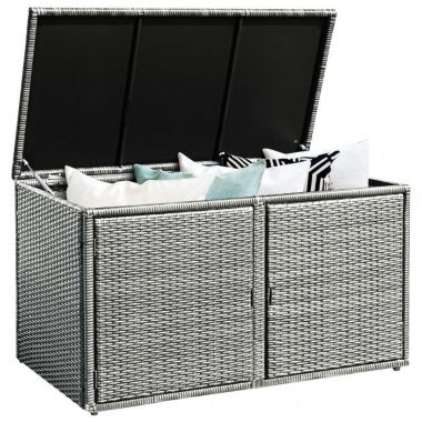 Hooya Imp.& Exp. 88 Gallon Garden Patio Rattan Storage Container Box. View a larger version of this product image.