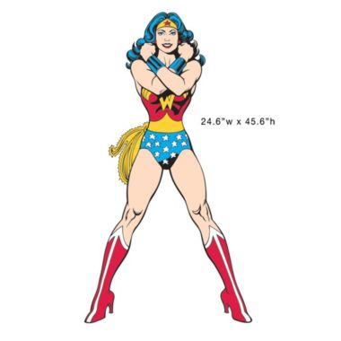 Roommates Decor Classic Wonder Woman Giant Wall Decals. View a larger version of this product image.