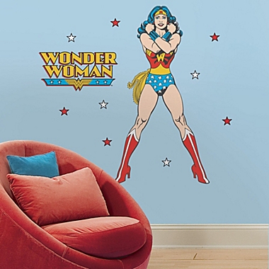 Roommates Decor Classic Wonder Woman Giant Wall Decals. View a larger version of this product image.