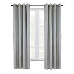 Commonwealth Shadow Grommet Dressing Window Curtain Panel - 52x84
