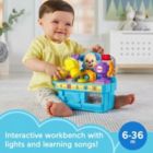Alternate image 1 for Fisher-Price Laugh & Learn Busy Learning Tool Bench Baby Activity Toy