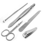 Alternate image 2 for Blue Polka Dot Flip Flop Design Manicure Set New