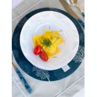 Alternate image 2 for Marine Business Living 17 Piece Melamine Tableware Set & Basket (Service for 4)