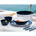 Alternate image 3 for Marine Business Living 17 Piece Melamine Tableware Set & Basket (Service for 4)