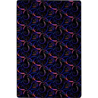 Joy Carpets Neon Lights Dynamo 6' x 9' area rug - Fluorescent. View a larger version of this product image.