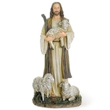 Joseph Studio 12 Inch Good Shepherd Figure. View a larger version of this product image.