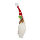 Alternate image 1 for GCI 13" Santa Head With Glittered Foam Beard And Holly Berries Christmas Wall Decor