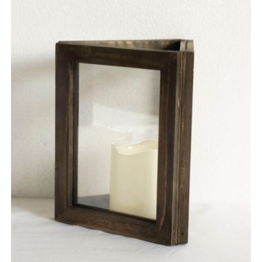 TX USA Photo Display Lantern with LED Candle. View a larger version of this product image.