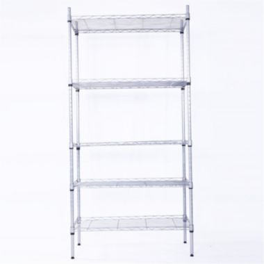 Inq Boutique 5-Shelf Adjustable, Heavy Duty Storage Shelving Unit , Steel Organizer Wire Rack. View a larger version of this product image.