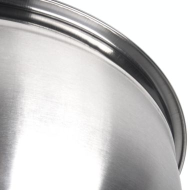 Lindy's 20 Qt Stainless Steel Bowl for Mixing,Cooking,Baking - Polished Finish. View a larger version of this product image.
