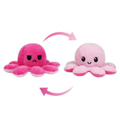 Kauri Reversible Plush Octopus Mood Toy 