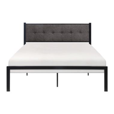 Lexicon Home Decorative Full Metal Platform Bed - Black - 57 X76.5 X39.5. View a larger version of this product image.