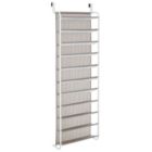 Alternate image 0 for mDesign Large Wall Mount/Over Door 11 Shelf Hanging Storage Rack