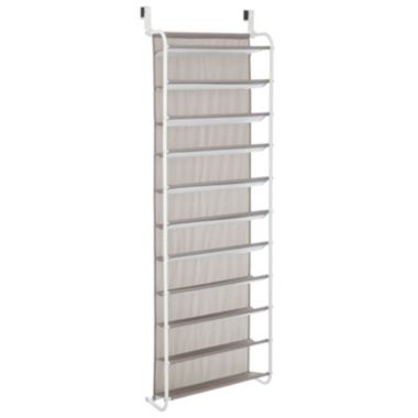 mDesign Large Wall Mount/Over Door 11 Shelf Hanging Storage Rack. View a larger version of this product image.