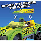 Alternate image 3 for Hot Wheels &#63;Mega Gunkster Monster Truck Building Set with 69 Pieces with Micro Figure Driver