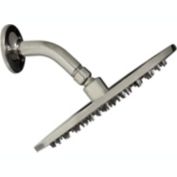 Maison High Pressure 8" Modern Rainfall Showerhead Brushed Nickel Luxury Showerhead -Tool Free Installation - Best Showerhead, Bathroom Essential