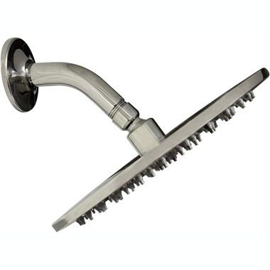 Maison High Pressure 8" Modern Rainfall Showerhead Brushed Nickel Luxury Showerhead -Tool Free Installation - Best Showerhead, Bathroom Essential. View a larger version of this product image.