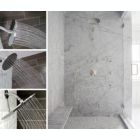 Alternate image 1 for Maison High Pressure 8" Modern Rainfall Showerhead Brushed Nickel Luxury Showerhead -Tool Free Installation - Best Showerhead, Bathroom Essential