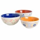 Alternate image 0 for Laurie Gates Tierra 3 Piece Stoneware Nesting Bowl Set in Assorted Designs