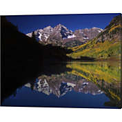 Great Art Now Autumn Majesty At Maroon Bells by Bill Sherrell 20-Inch x 16-Inch Canvas Wall Art