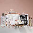 Alternate image 1 for Luxe 16pc Bath and Body Set With Cosmetic Bag, Perfumes and More, Rose Spa Kit