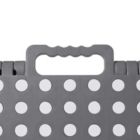 Alternate image 3 for Casafield 9" Folding Step Stool with Handle - Portable Collapsible Small Plastic Foot Stool for Kids and Adults - Use in the Kitchen, Bathroom and Bedroom